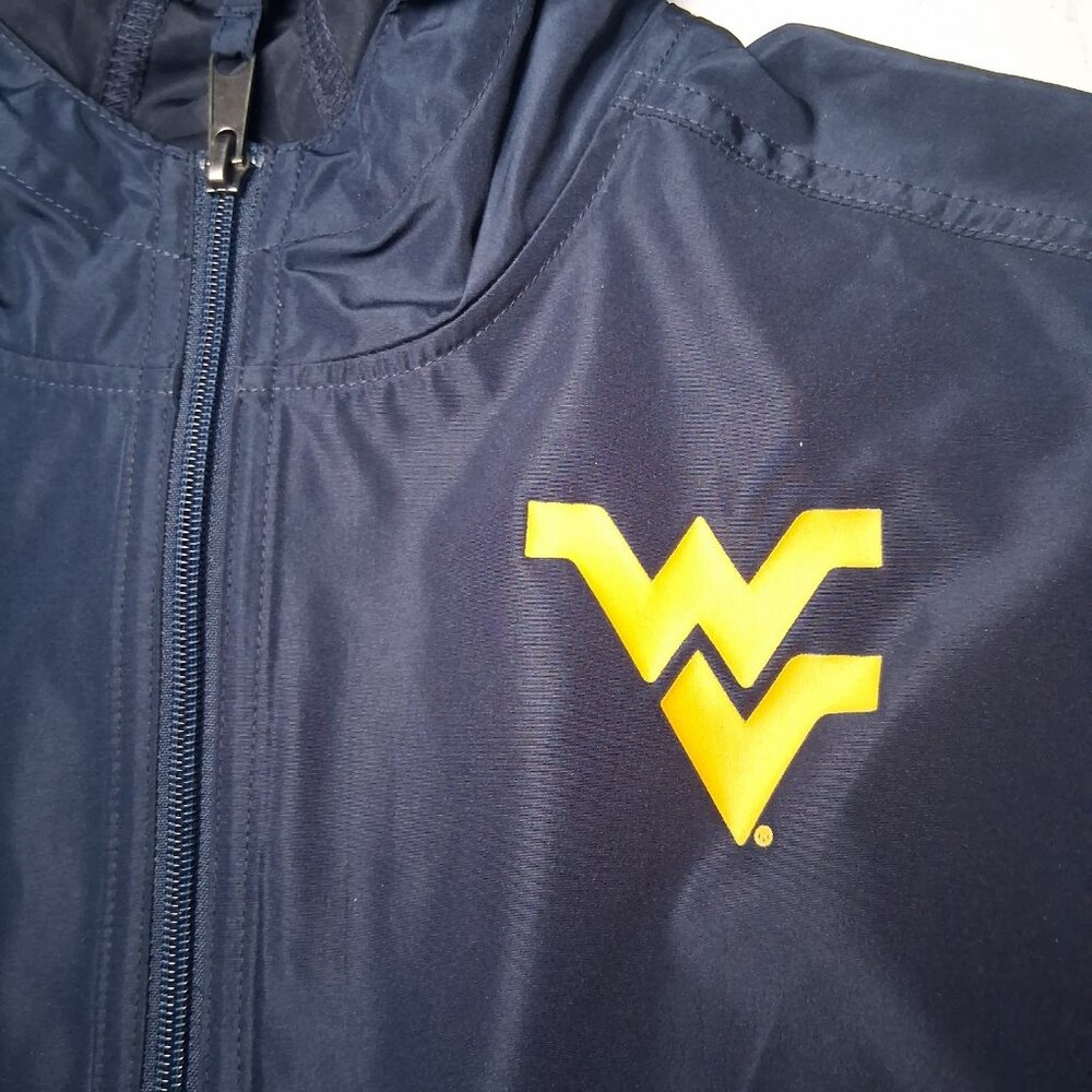 WVU Mountaineers Champion Windbreaker Youth M West Virginia University 1/4 Zip - Picture 13 of 16